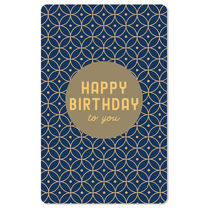 Mini Postkarten - Geburtstag