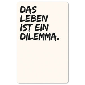 Mini Postkarten - Sprüche