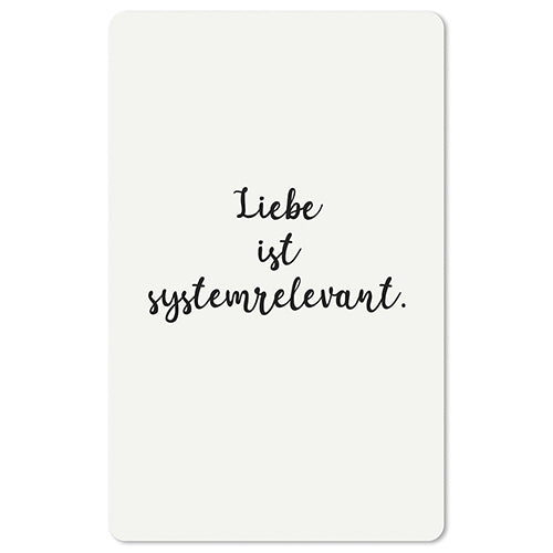 Mini Postkarten - Liebe