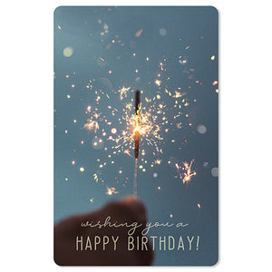Geburtstagskarte - mini Postkarten - 8,5 x 13,5 cm - Geburtstag - wishing you a happy birthday