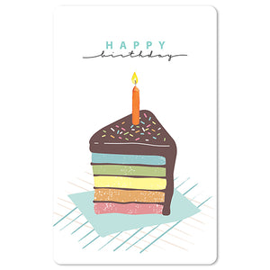 Mini Postkarten - Geburtstag
